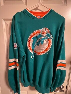 Vintage miami dolphins starter crewneck sweatshirt
